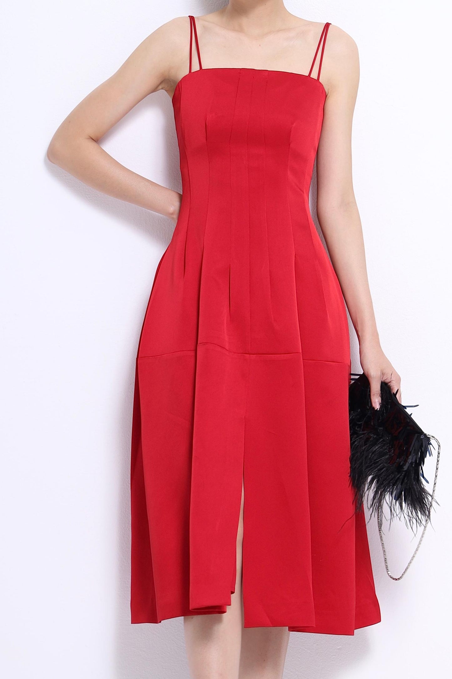 Dahlia A-line Midaxi Dress