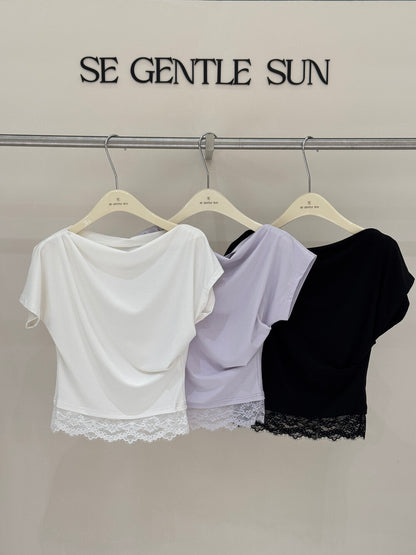Marie Off Shoulder Lace Top