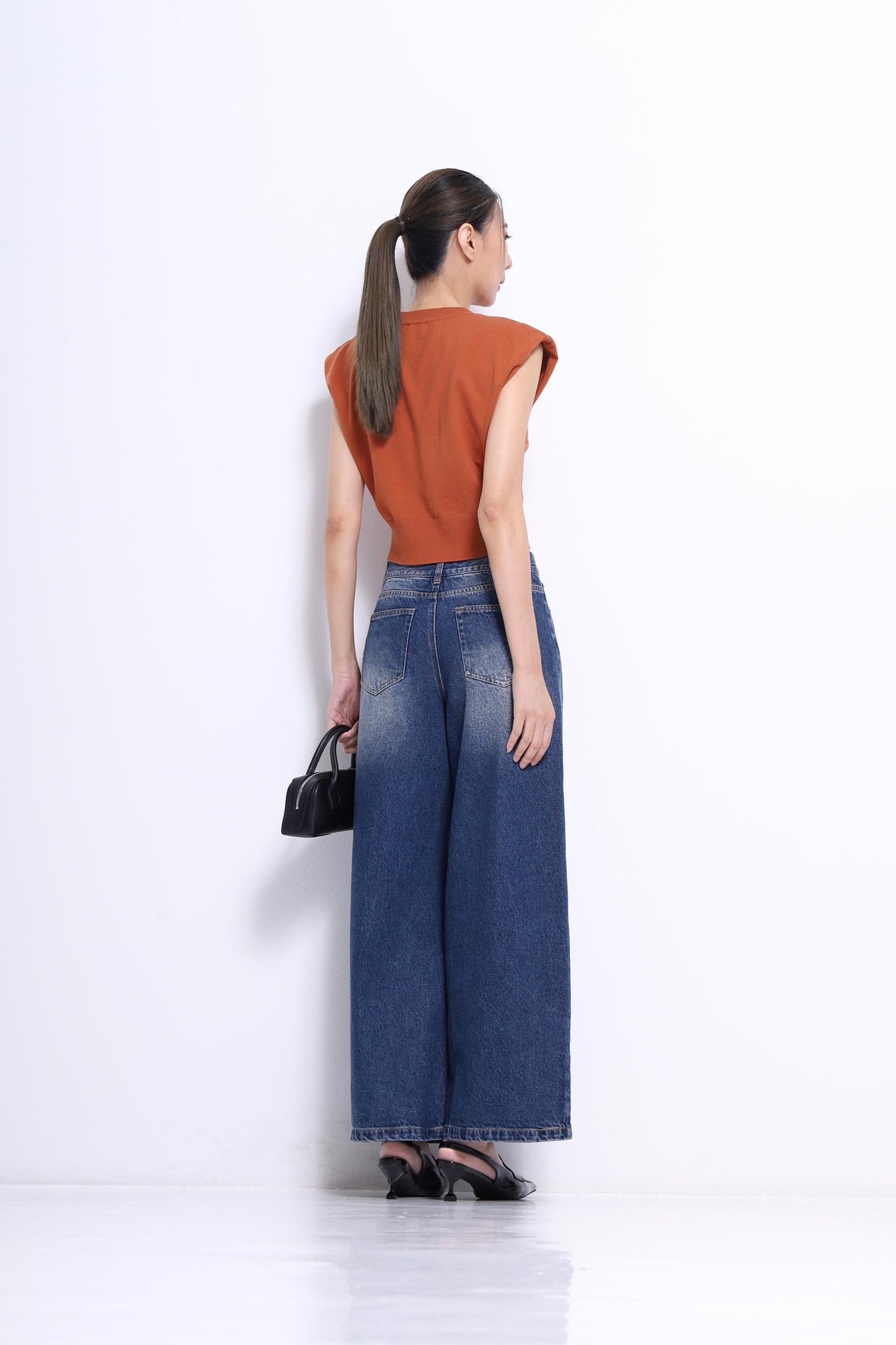 Josie V-Neck Cap Sleeve Knit