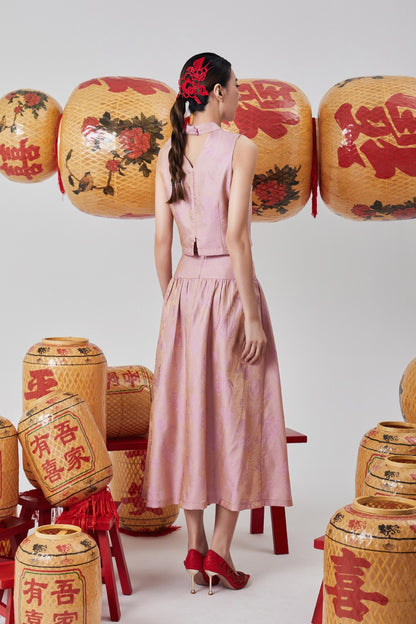 Huan Orient A-line Skirt