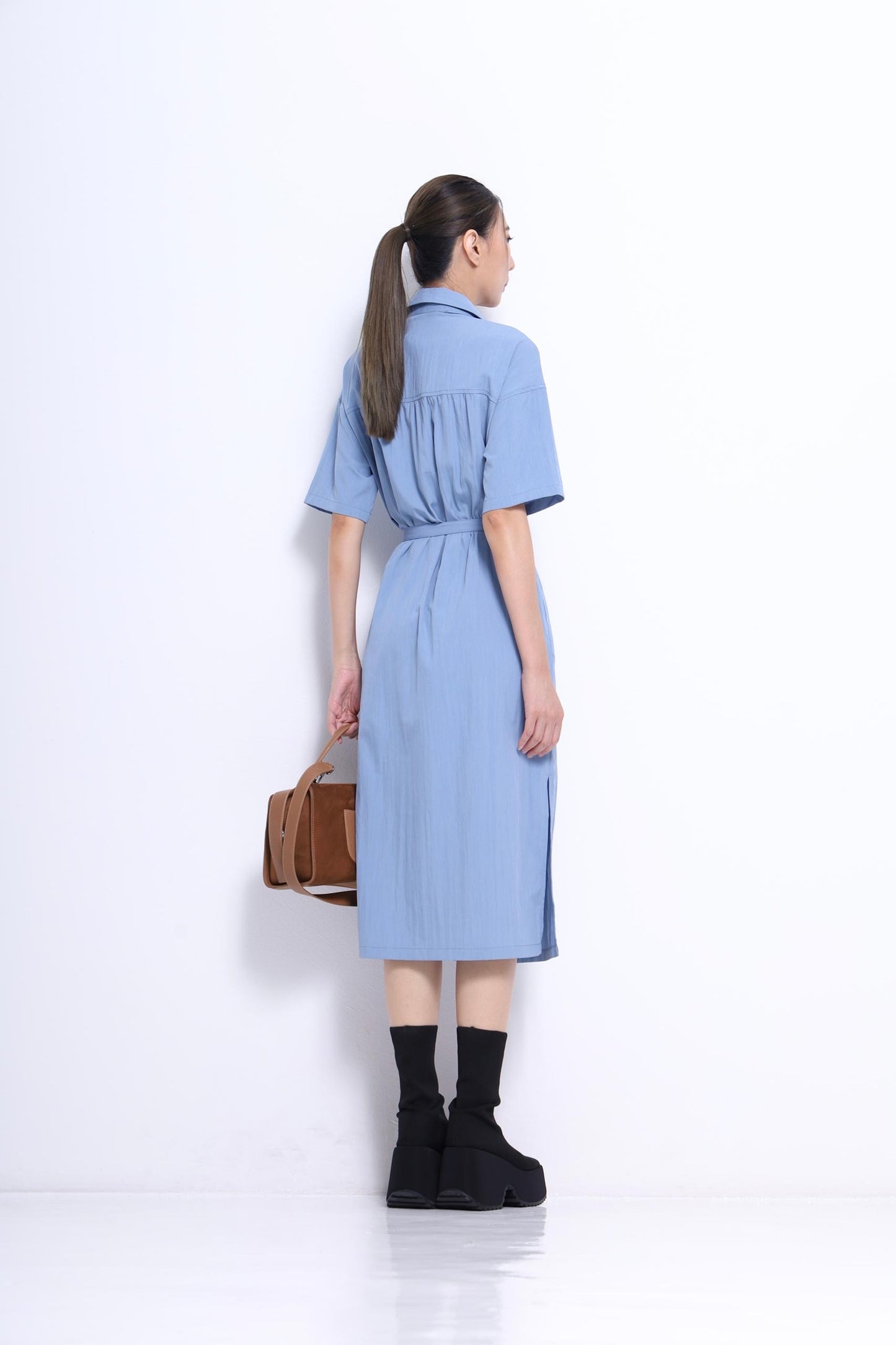 Jaime Oversized Trench Shirt Dress