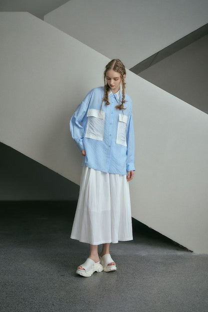 Aubrey Oversized Pocket Shirt