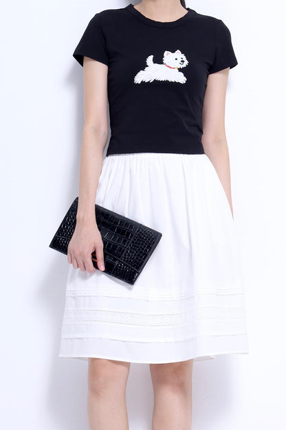 Ollie A-line Midi Skirt