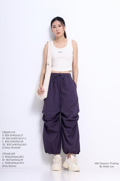 Omo Pleated Cargo Pants