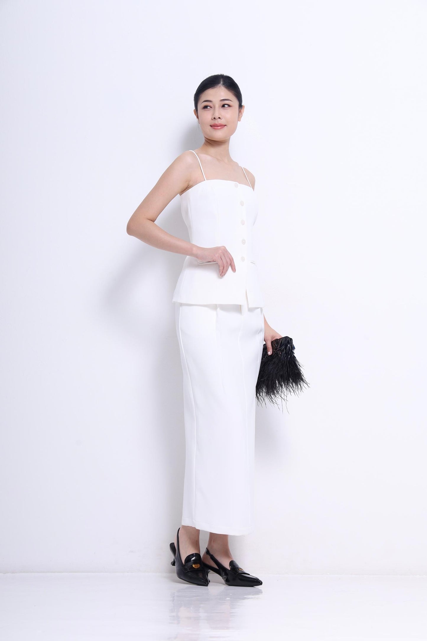 Bianca Column Maxi Skirt