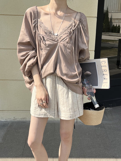 Yuri Linen Tailored Shorts