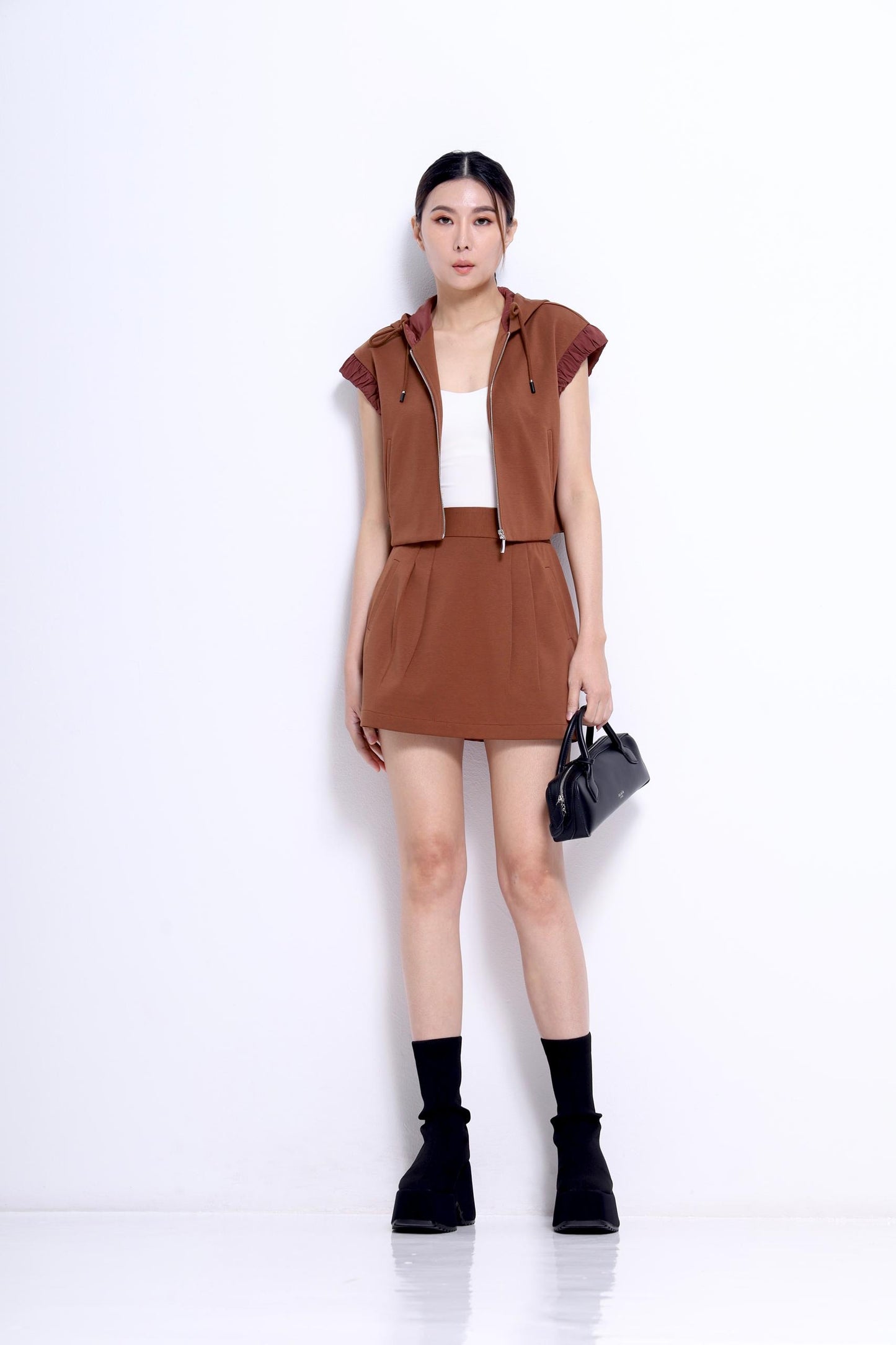 Carly Sporty Mini Skirt