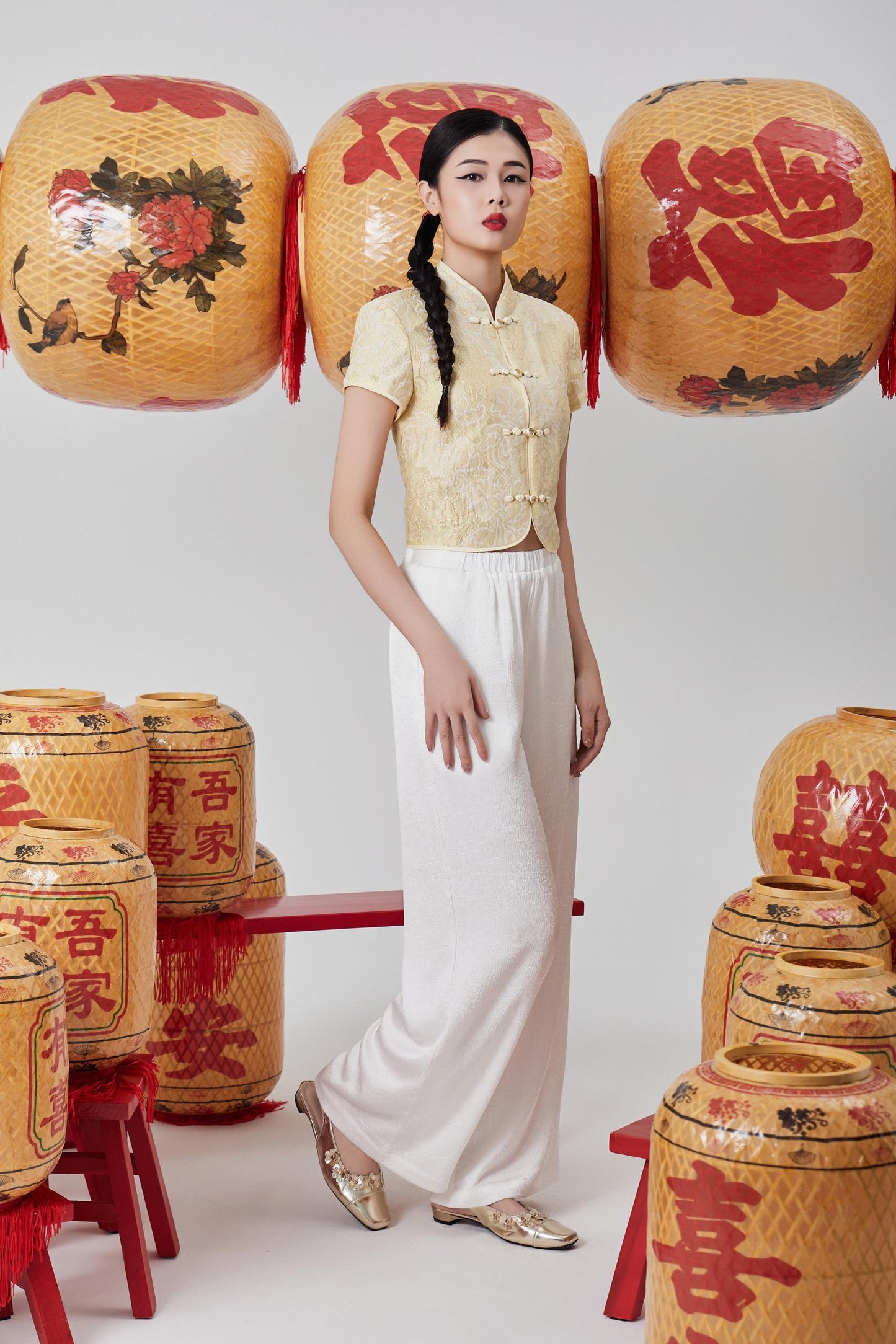 Ran Orient Qipao Top