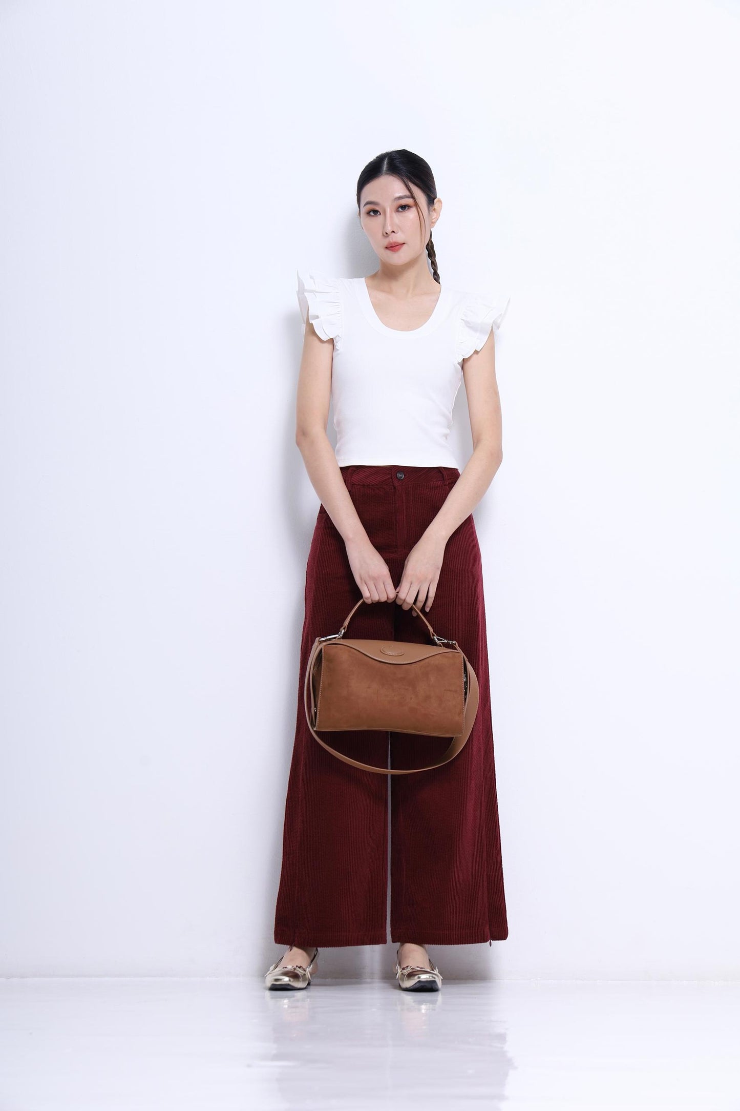Marianne Ruffles Sleeve Top
