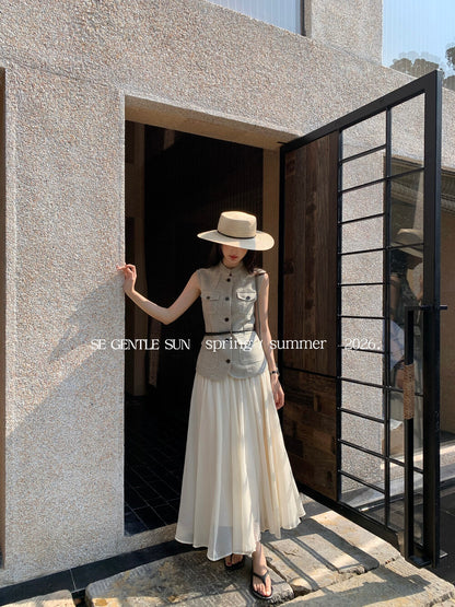 Tyana Tailored Slim Fit Vest