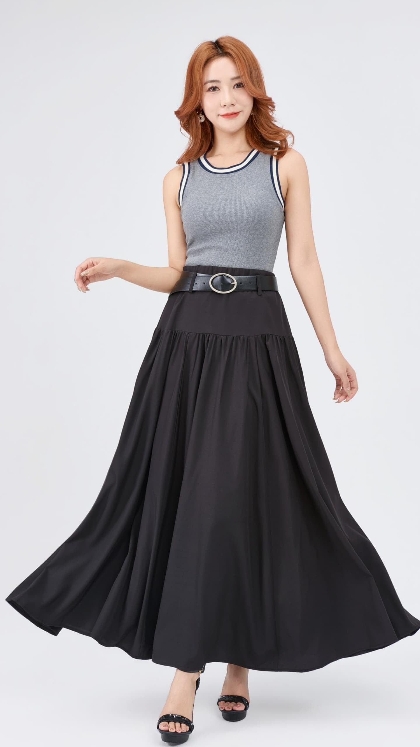 Ziri Tencel Maxi Skirt