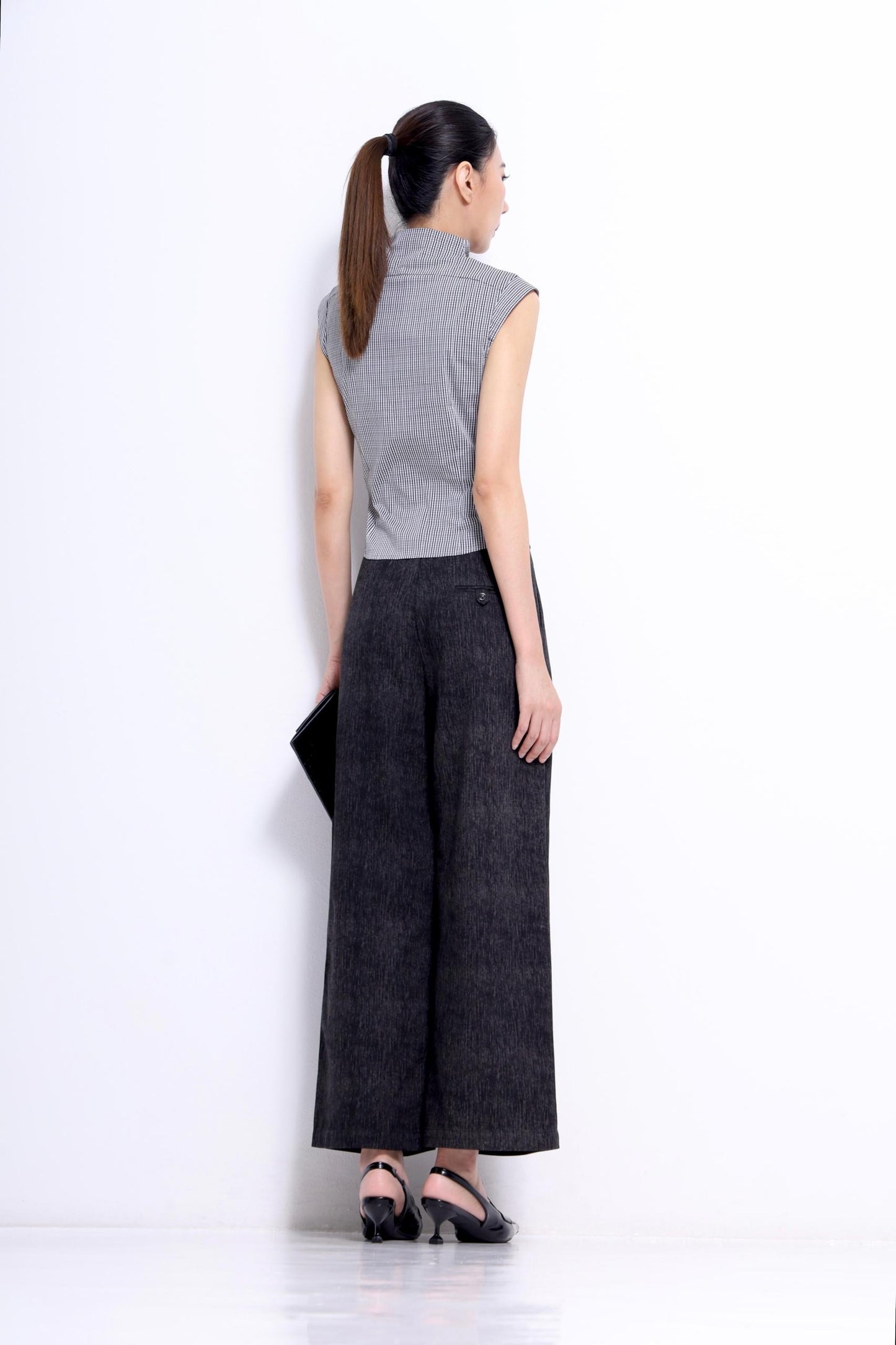 Juanita Asymmetrical Button Down Shirt