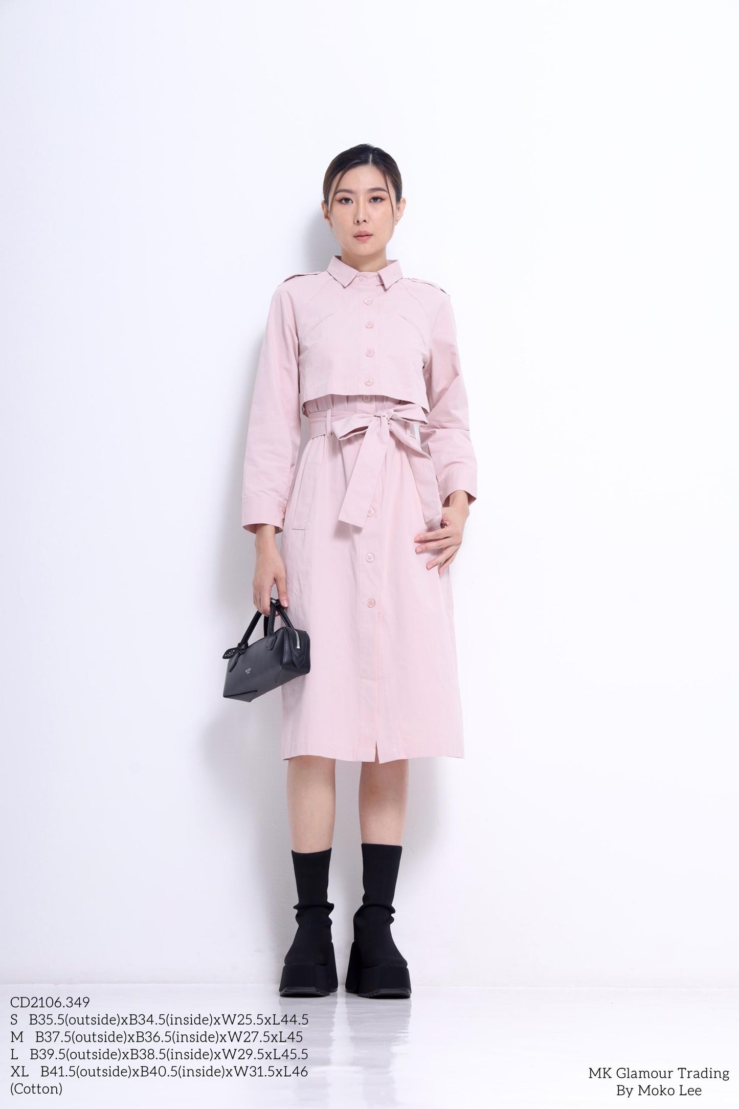 Amanda Trench Shirt Dress