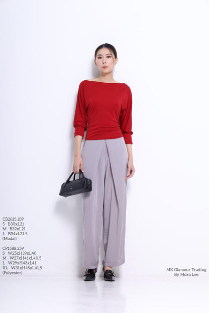 Ellie Square Neck Modal Tee