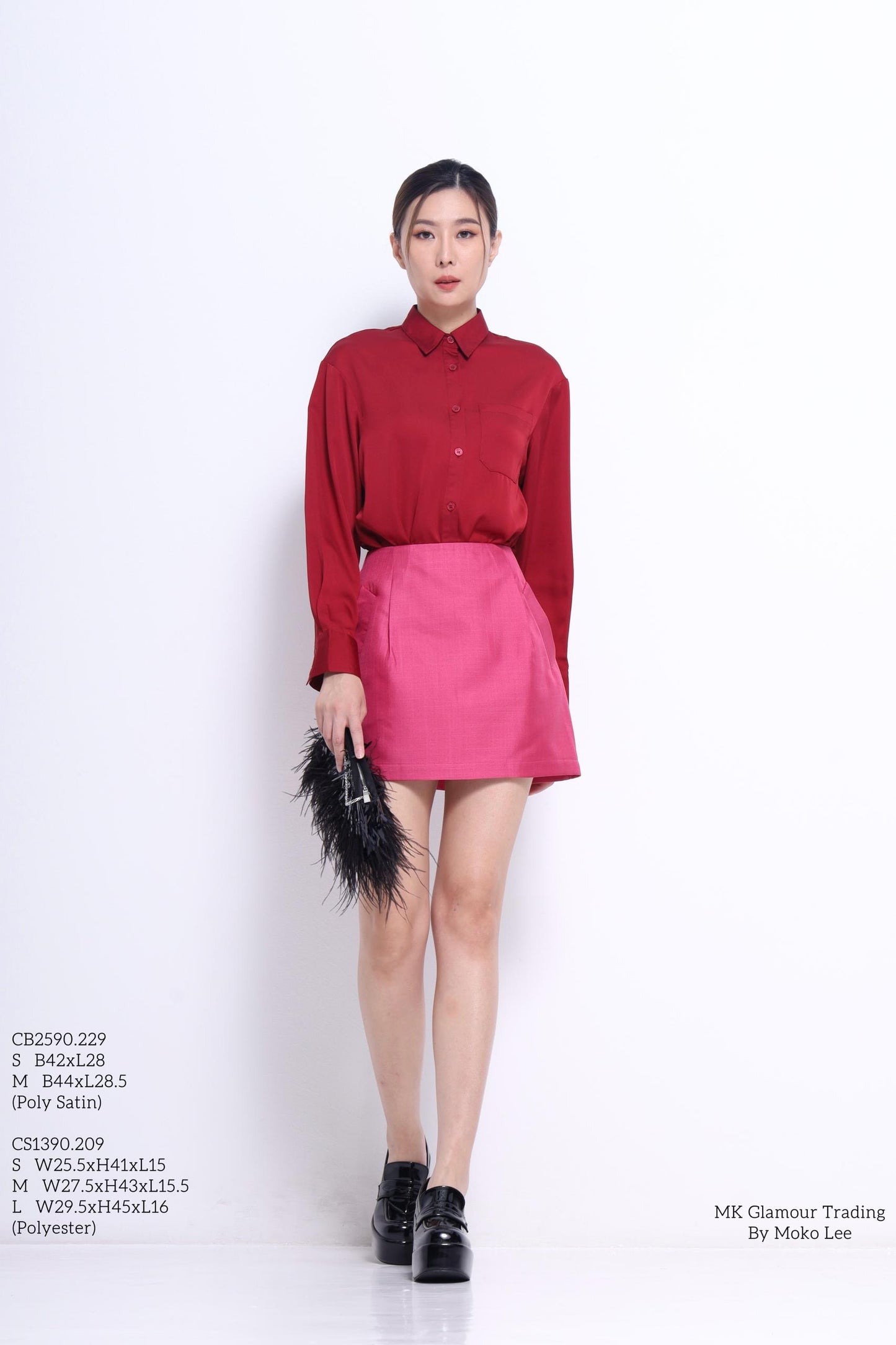 Venetia A-line Mini Skirt