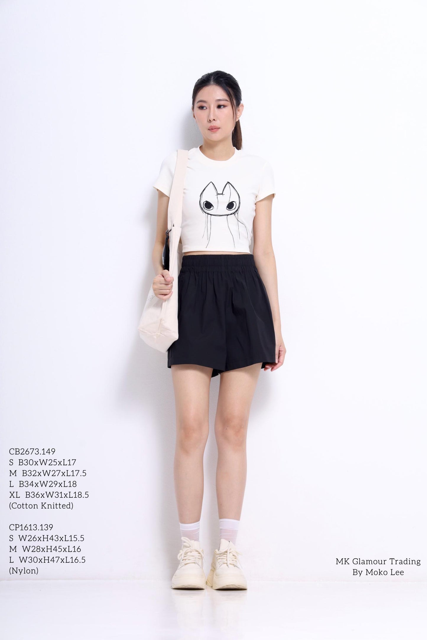 Omo Fitted Cropped Tee