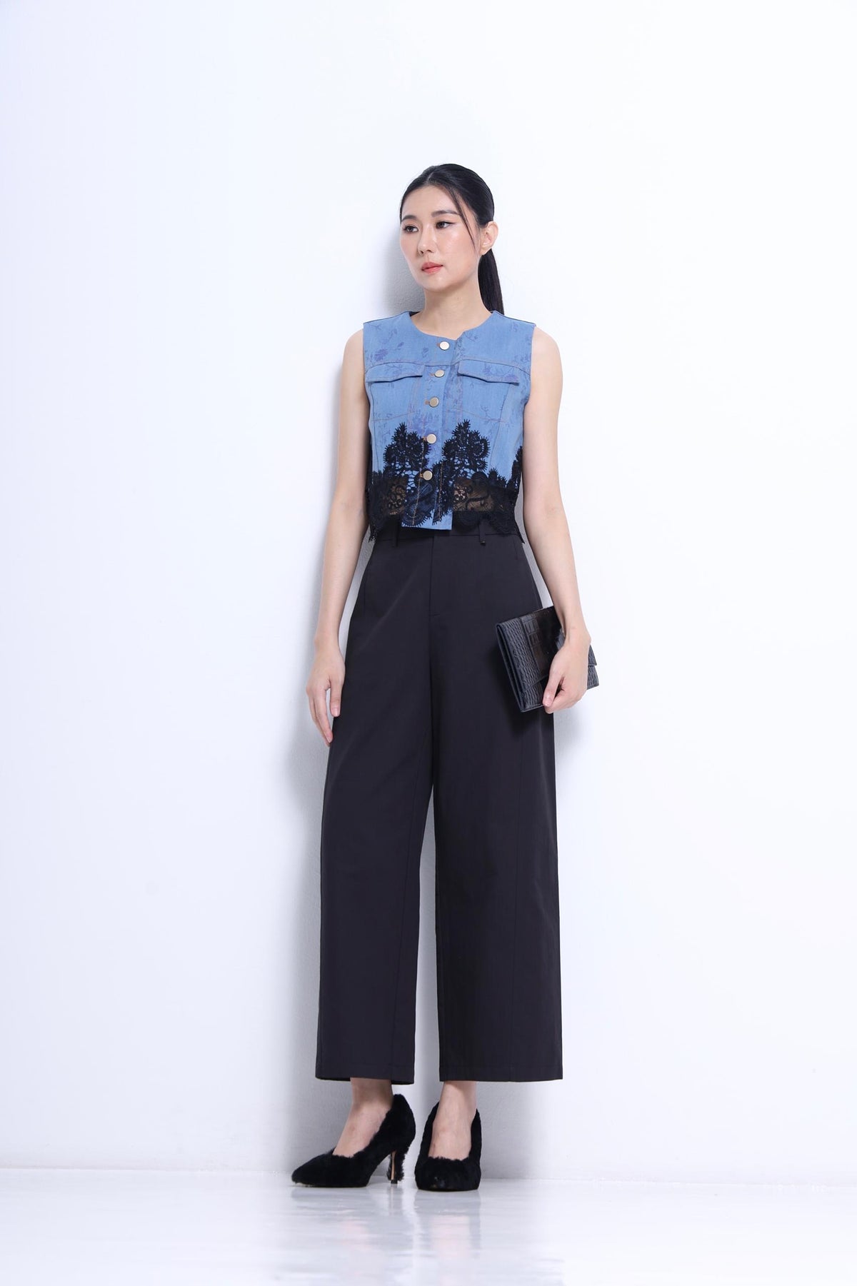 Sonya Straight Legged Tailored Pants