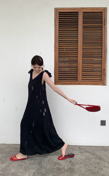 Emy Linen A-line Dress