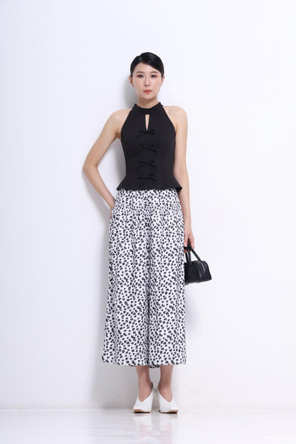 Sylvia Cut Out Ribbon Top