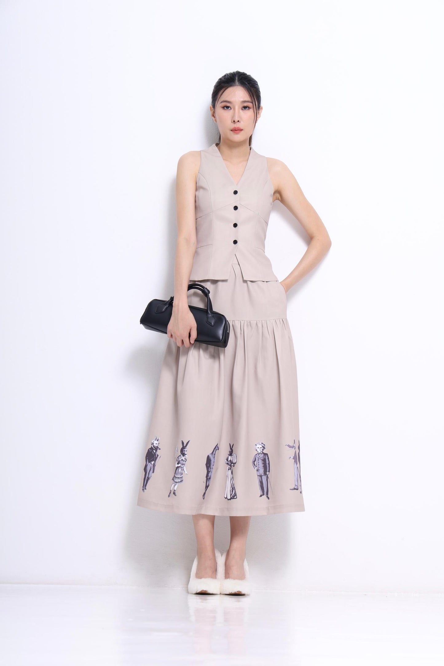 Alice V-Neck Tailored Vest