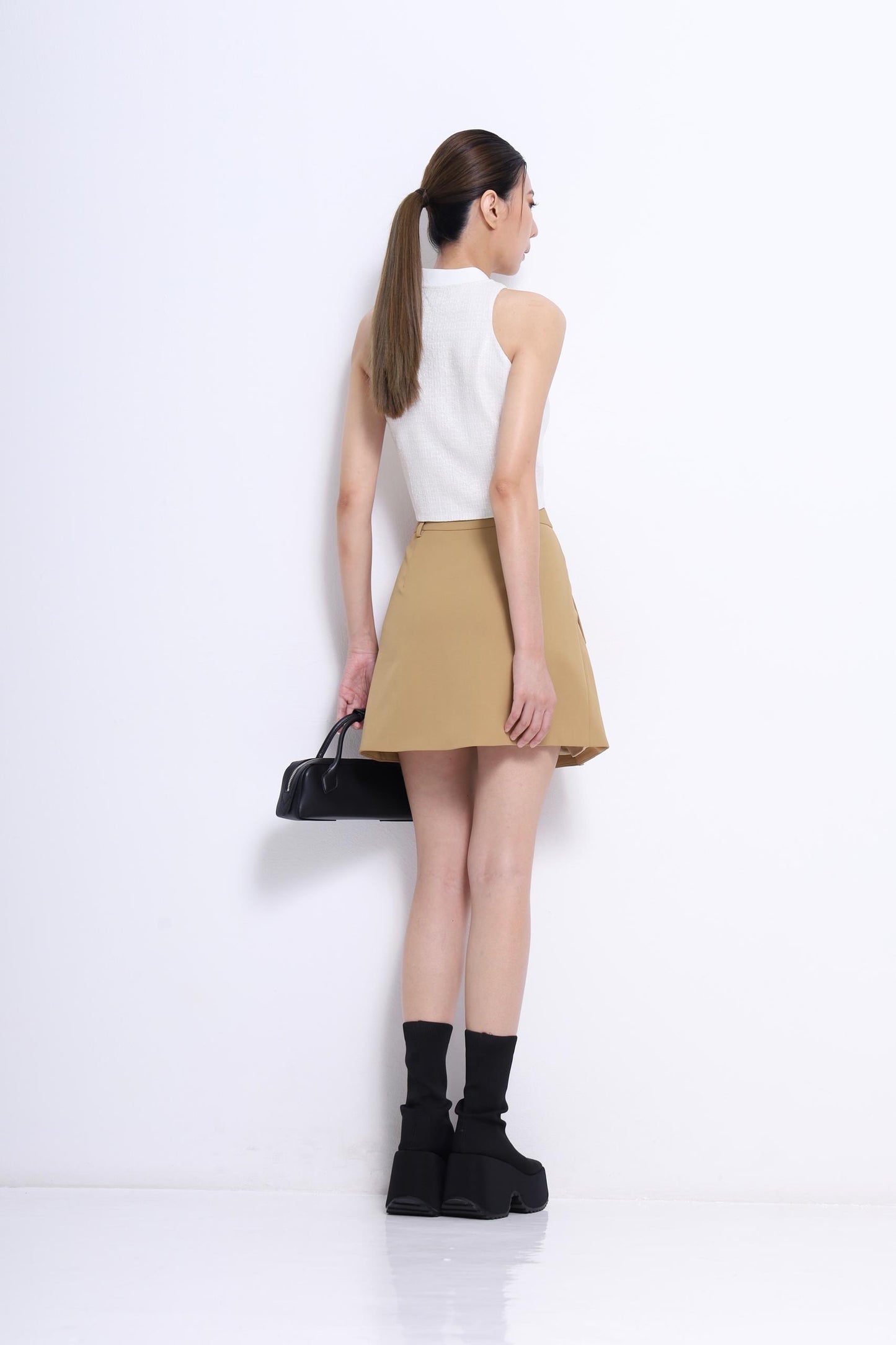 Renee A-line Overlap Skirt