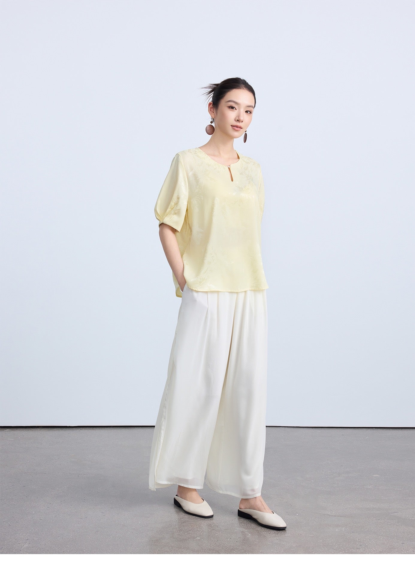 Qing Orient Jacquard Tee