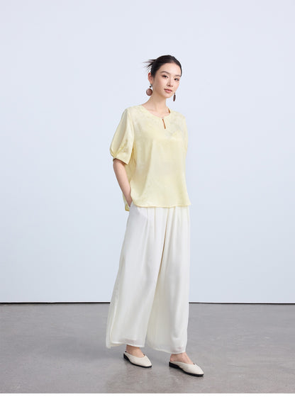 Qing Orient Jacquard Tee