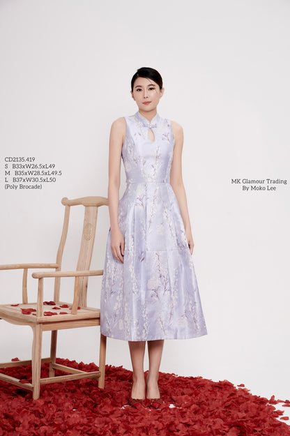 Zhen Orient Crystal Qipao Dress