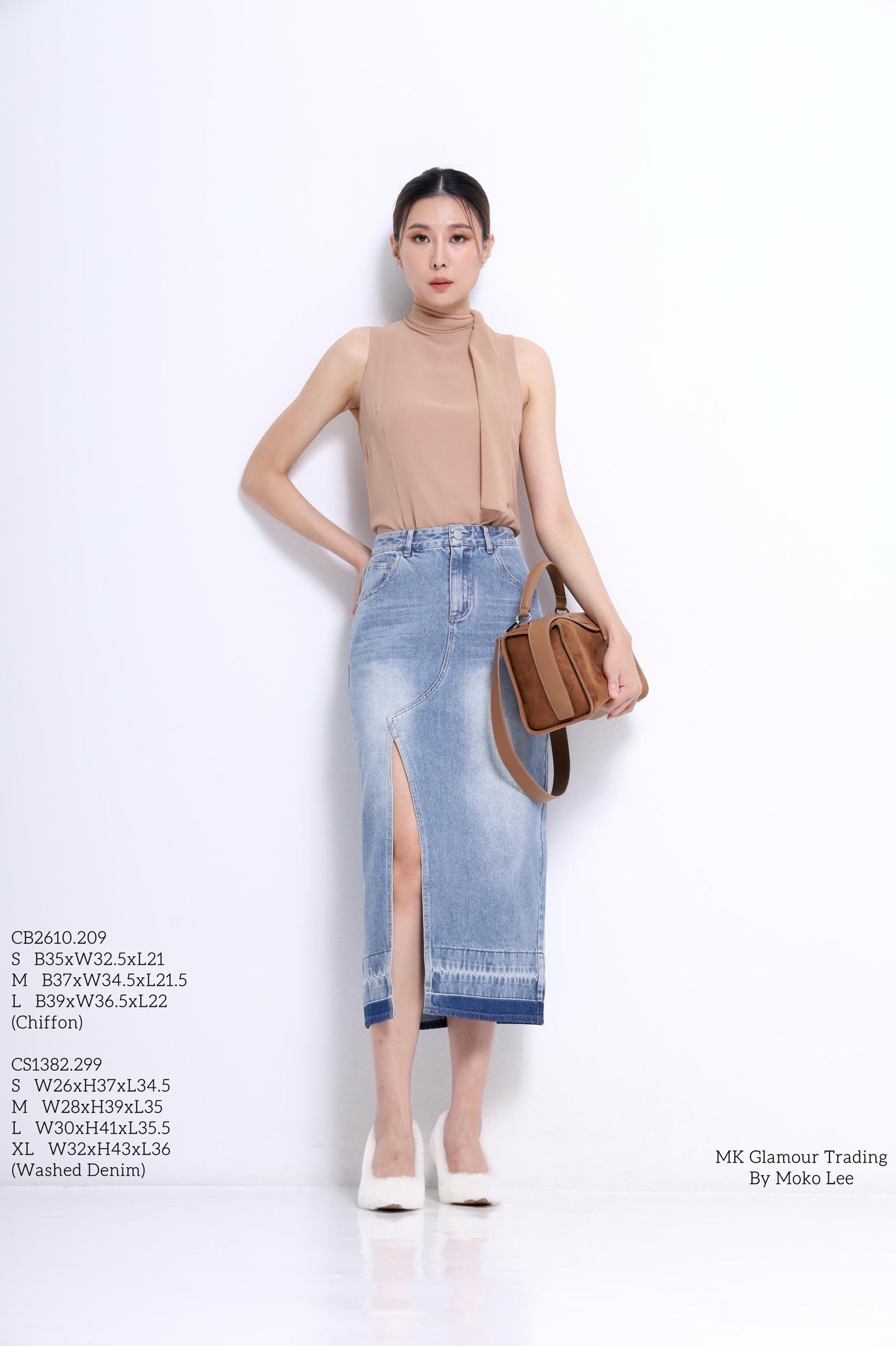 Marie Neck Tie Chiffon Blouse