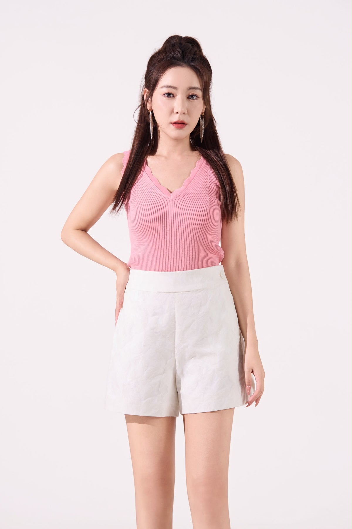 Lin Oriental Jacquard Shorts