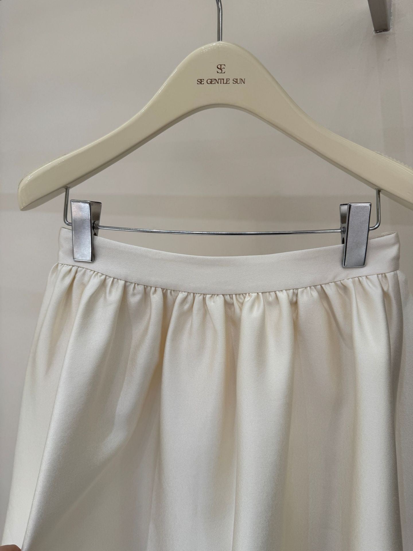 PREORDER - Yuri Satin A-line Midi Skirt