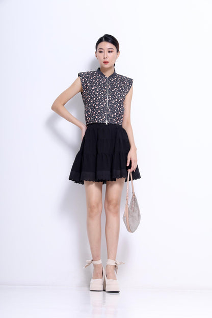 Blossom Cropped Vest Top