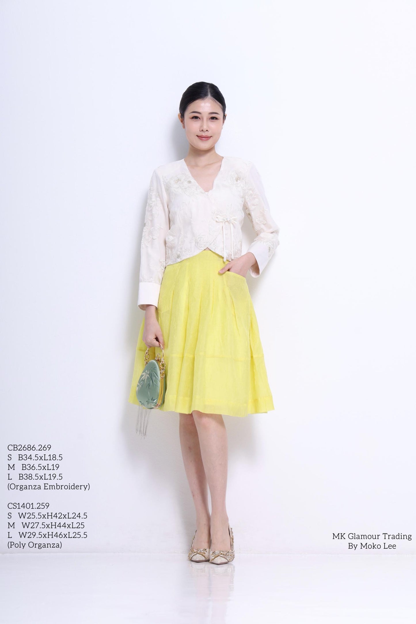 Liang Orient Embroidered Organza Jacket