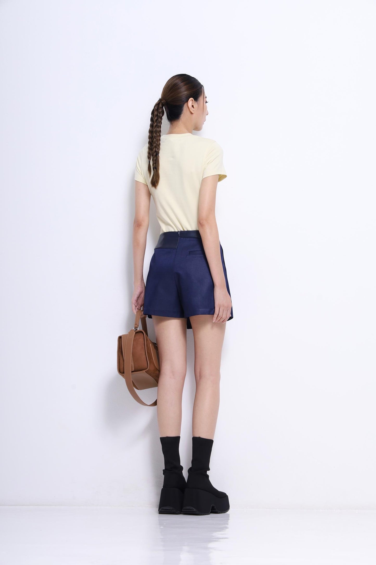 Dachshund Embroidered Fitted Tee