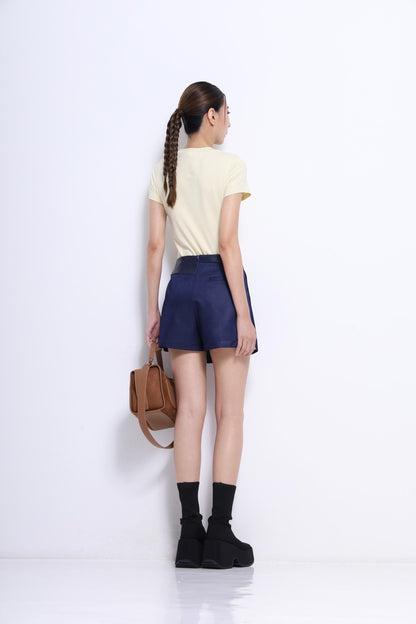 Dachshund Embroidered Fitted Tee