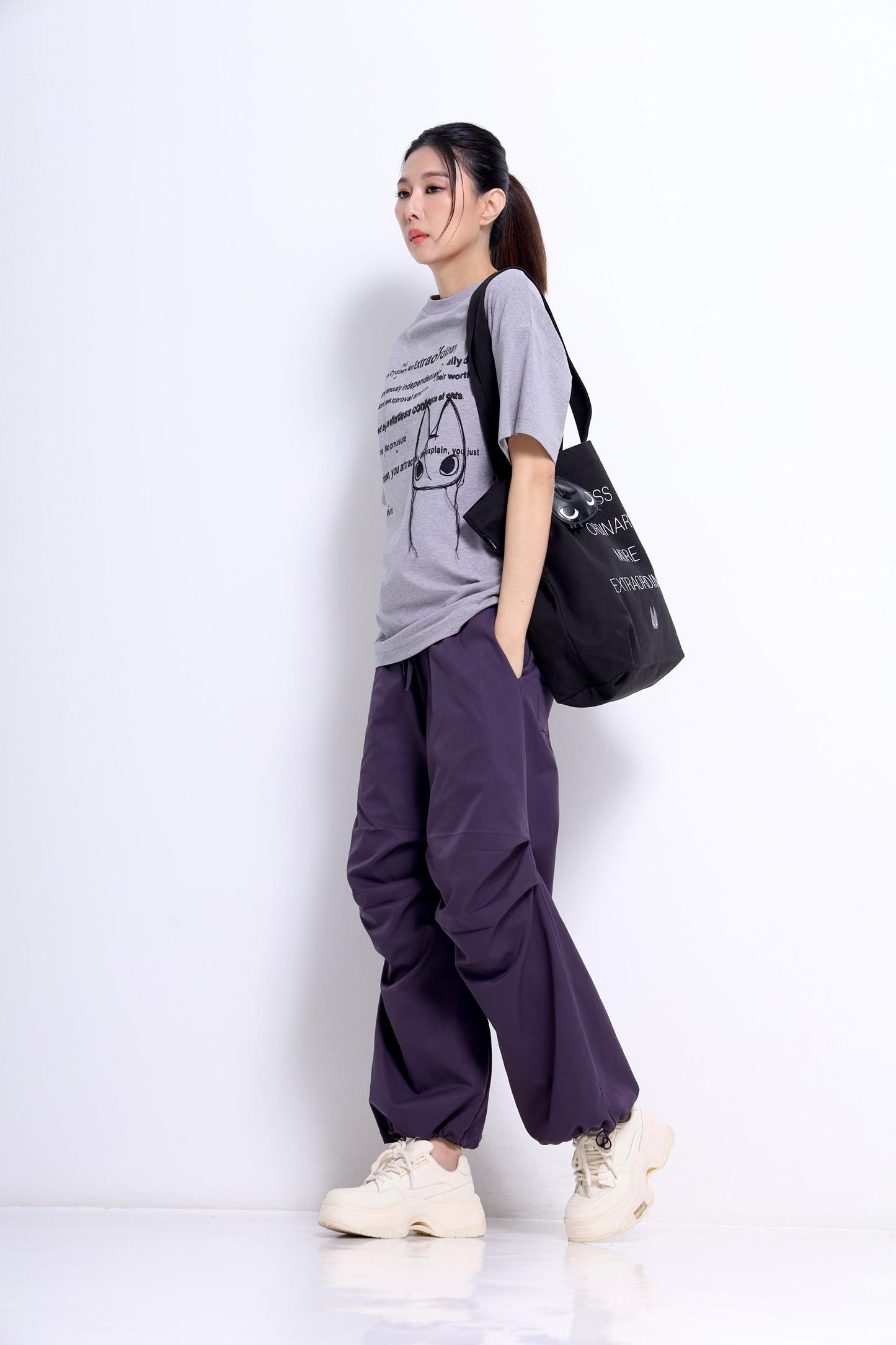 Omo Pleated Cargo Pants