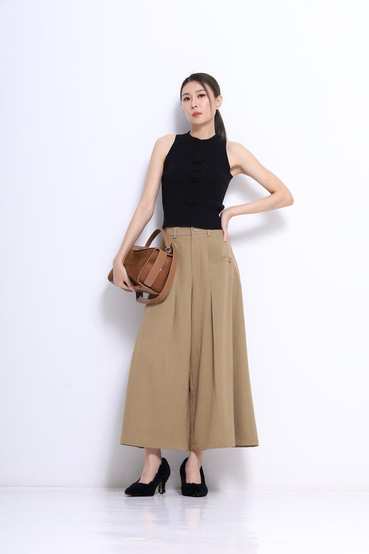 Camille Wide Legged Tailored Pants