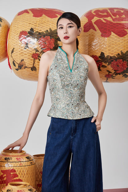 Mandy Wide Legged Denim Jeans