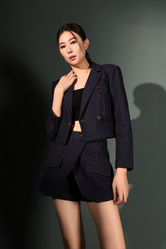 Trisha Tailored A-line Skorts