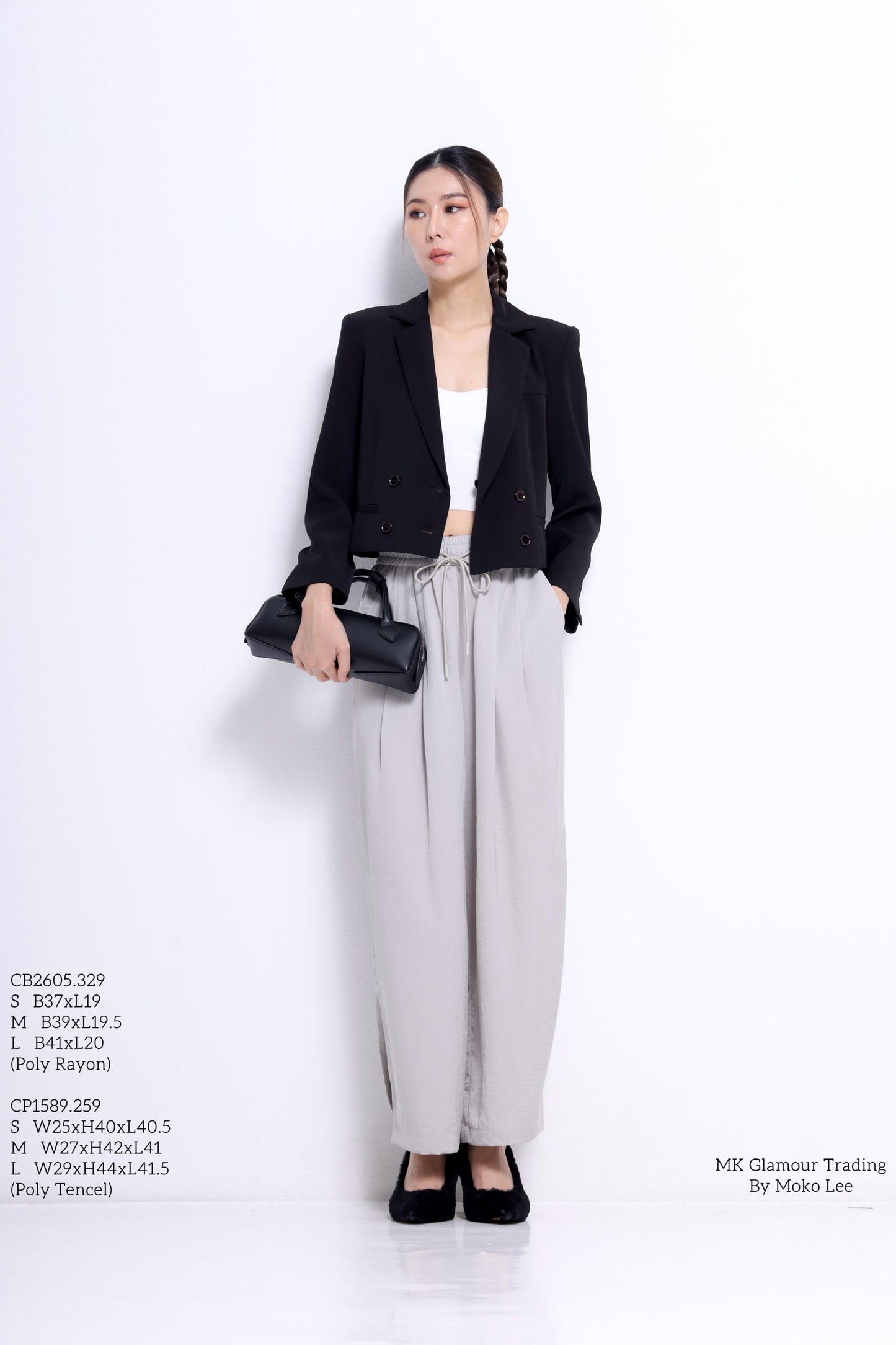 Kate Cropped Lace Jacket