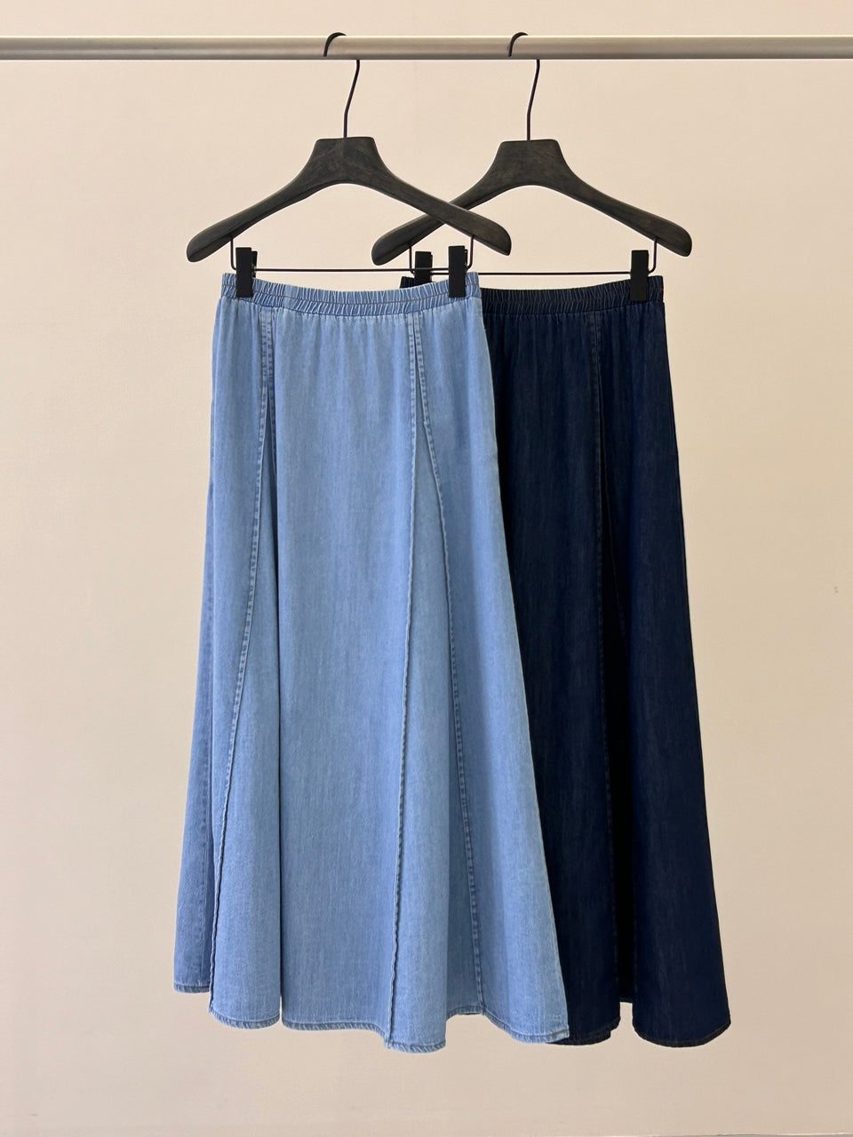 Tiana Asymmetrical Denim Top