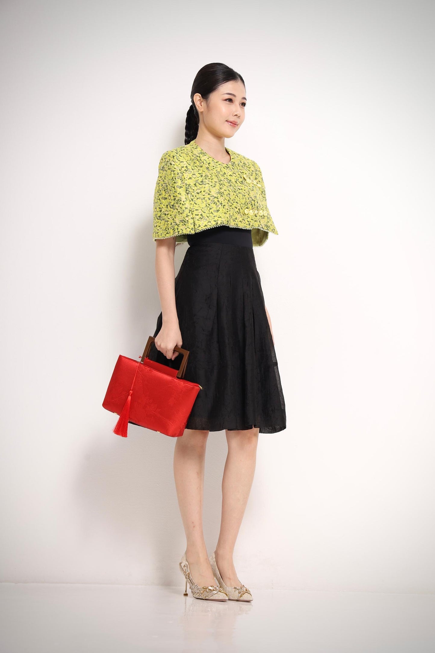 Lucy Organza A-line Skirt