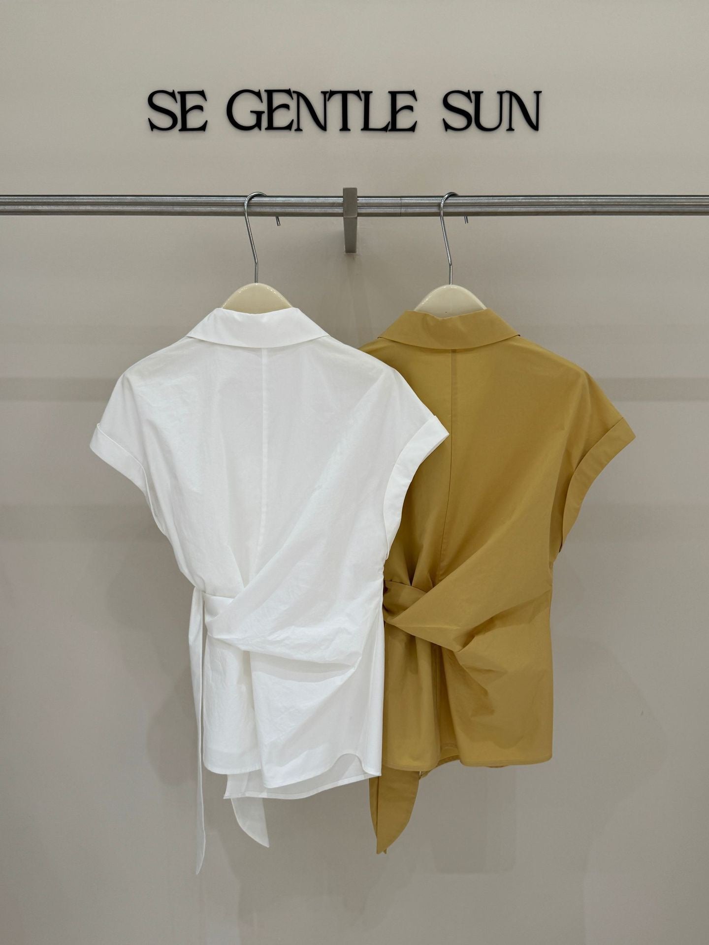 PREORDER Yoona Lace Side Tie Shirt