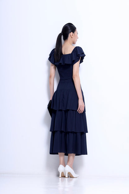 Mona Ruffle Layered Skirt