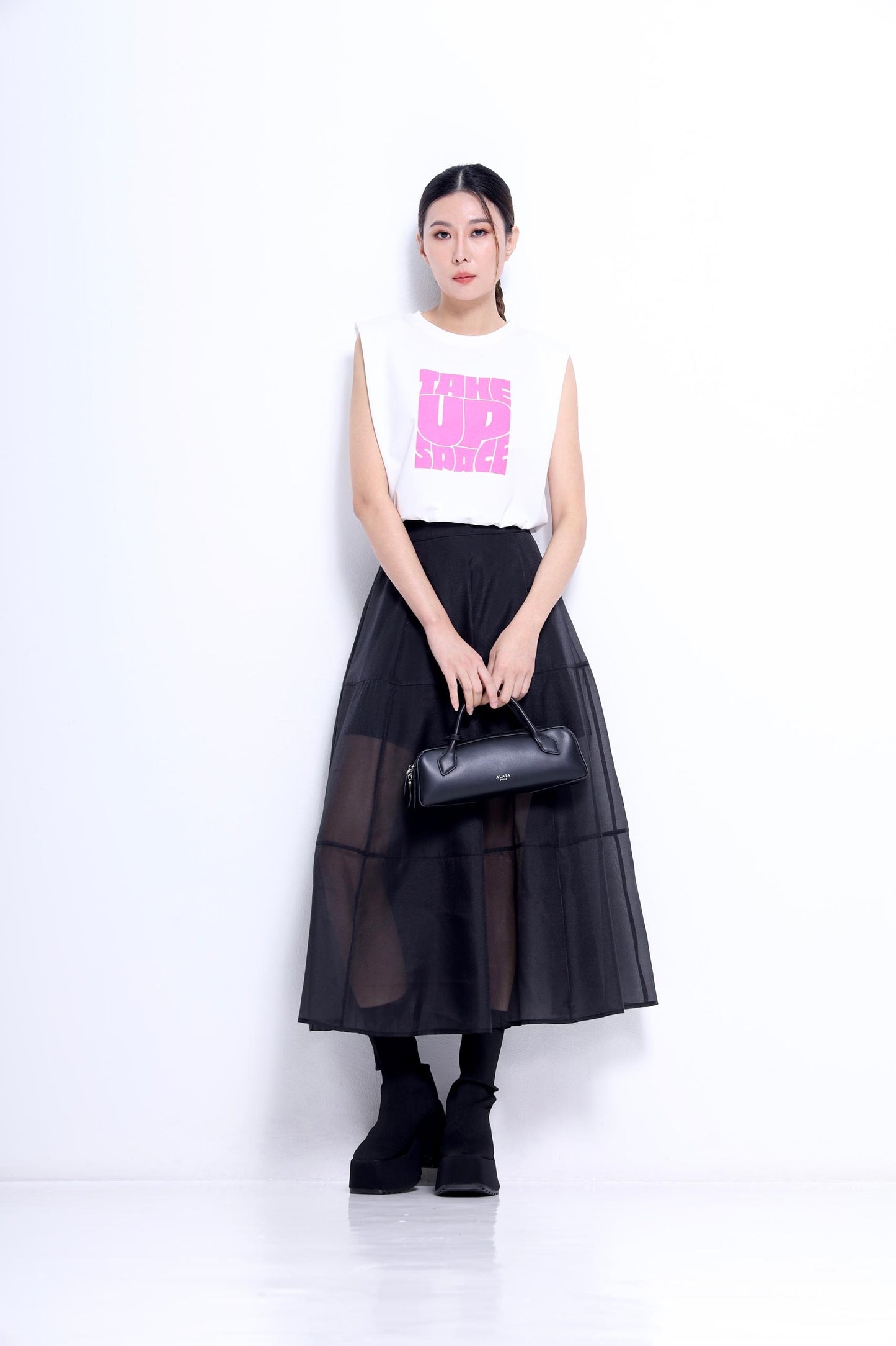 Take Up Space Cropped Tee