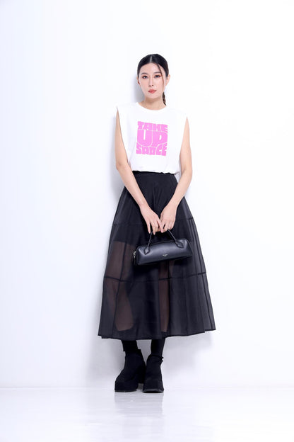 Take Up Space Cropped Tee