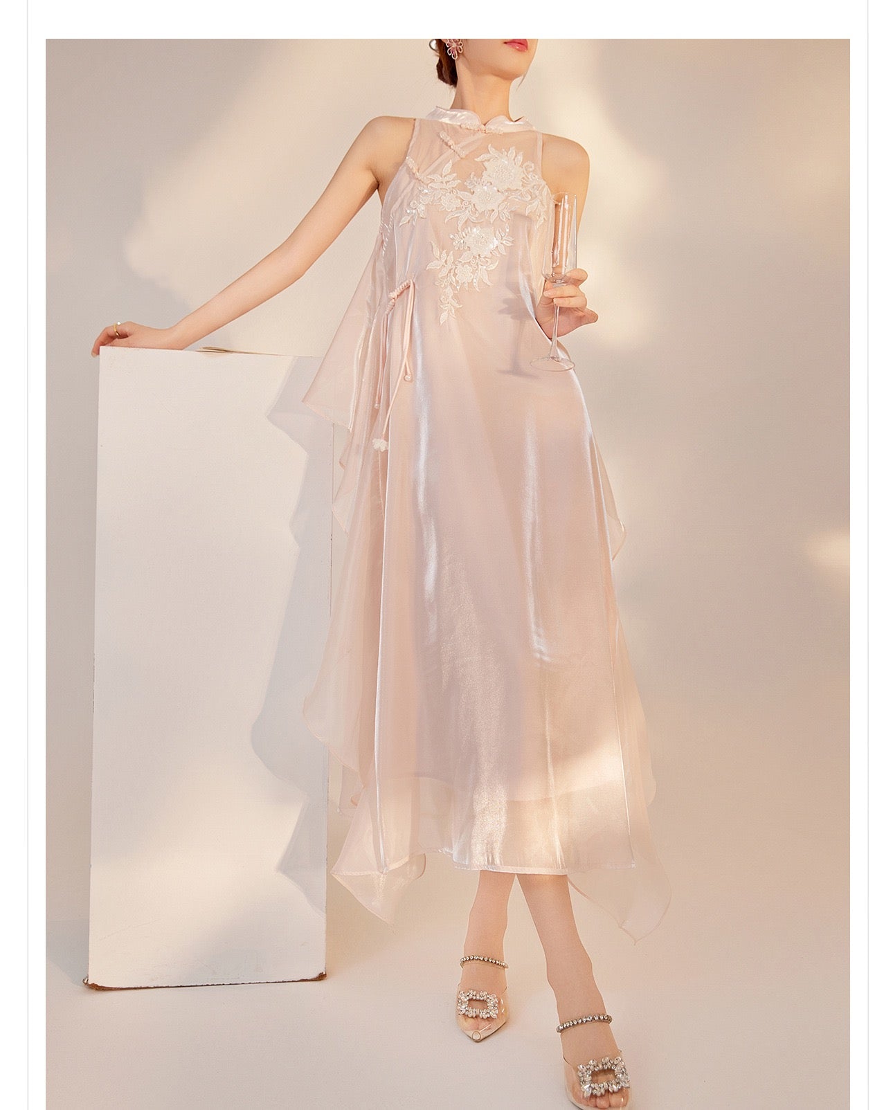 Liu Orient Embroidery Dress