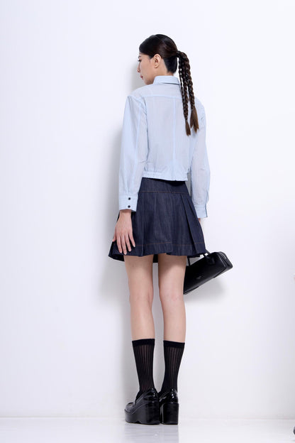 Miu Classic Button Down Top