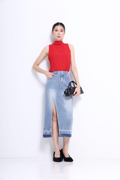 Marie Neck Tie Chiffon Blouse