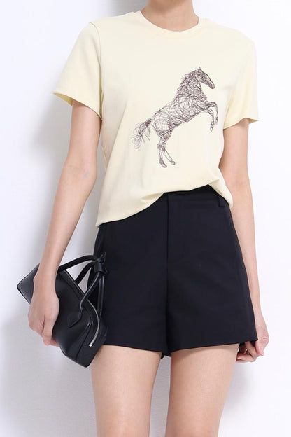 Mandy Tailored A-line Shorts